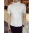 Mens Solid Half-Collar Short Sleeve Knit T-Shirt