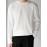 Mens Solid Texture Crew Neck Long Sleeve T-Shirt