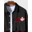 Mens Christmas Santa Claus Plaid Patchwork Lapel Long Sleeve Shirts Winter