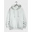 Mens Japanese Wave Back Print Kangaroo Pocket Drawstring Hoodies Winter