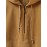 Mens Solid Half Zip Flap Pocket Casual Drawstring Hoodies Winter