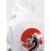 Mens Japanese Red Sun Dragon Back Print Long Sleeve Hoodies Winter