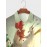 Mens Cartoon Chicken Print Button Up Casual Short Sleeve Shirts Winter