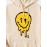 Mens Drip Smile Face Graphic Kangaroo Pocket Drawstring Hoodies Winter