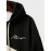Mens Color Block Patchwork Embroidered Casual Drawstring Hoodies Winter