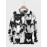 Mens Allover Cartoon Cat Print Crew Neck Pullover Sweatshirts Winter
