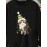 Mens Christmas Tree Cat Print Crew Neck Pullover Sweatshirts Winter